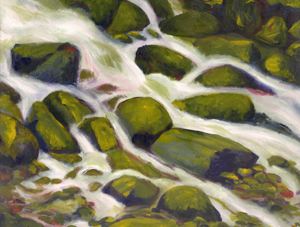 Painting life flow